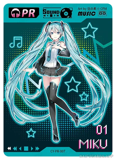 PR-007 vocaloid-T4W2 — Хатсуне Мику (Вокалоиды)